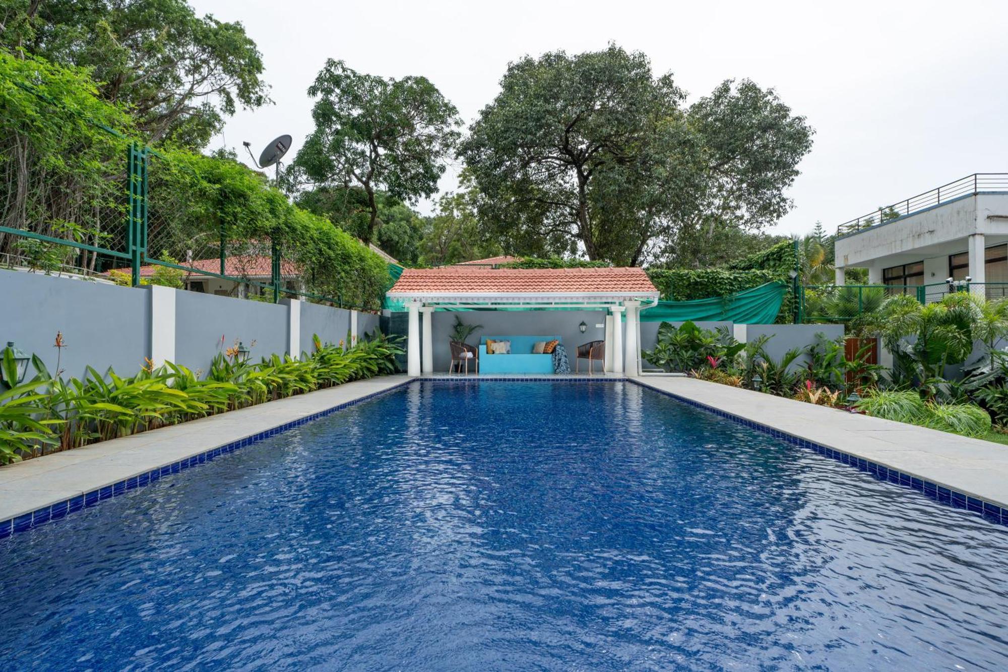 Marmagao Elivaas 5 Bhk With Pvt Pool, Entertainment Room & Glass House - Bludoor מראה חיצוני תמונה